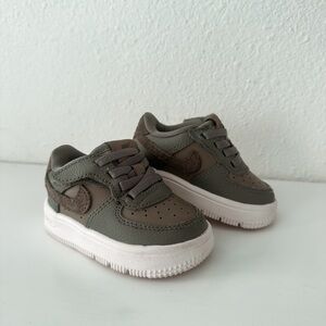 Army Green Baby Nike Airforce 1 Low Easyon
